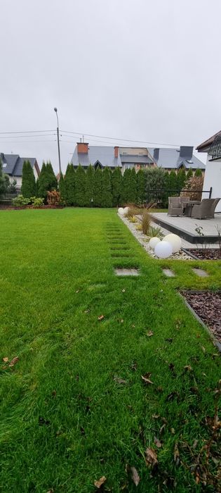 Usługi ogrodnicze,zakładanie trawników,glebogryzarka separacyjna