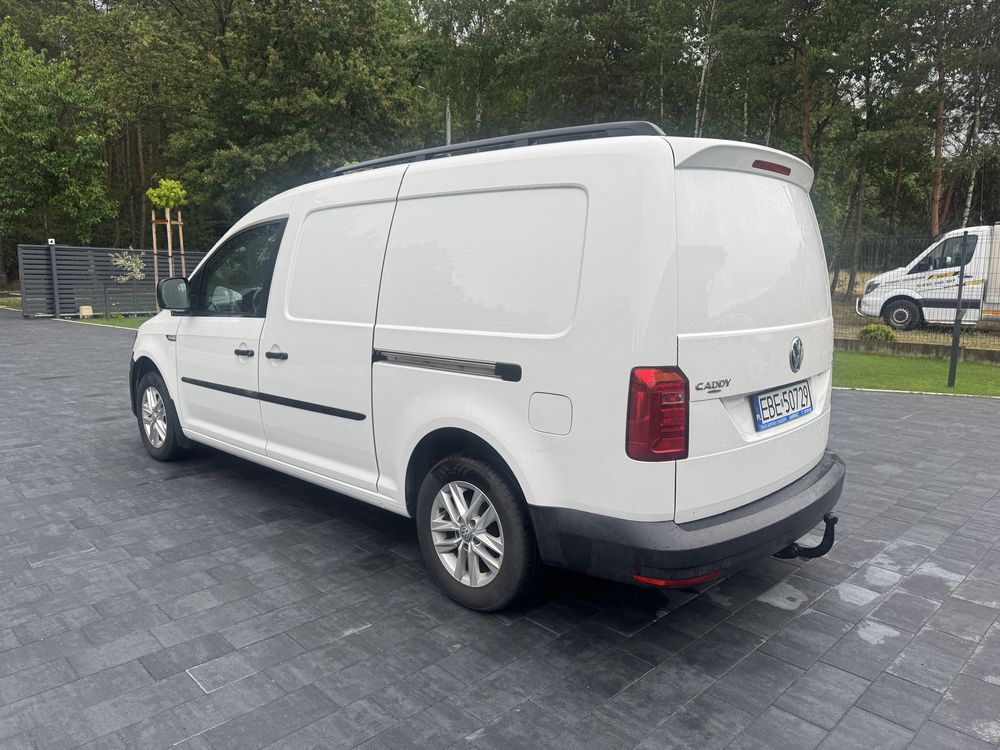 Volkswagen Caddy Maxi 2.0 TDI DSG Navi Kamera Hak Webasto 2x przesuwne