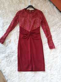 czerwona sukienka amisu 34,36