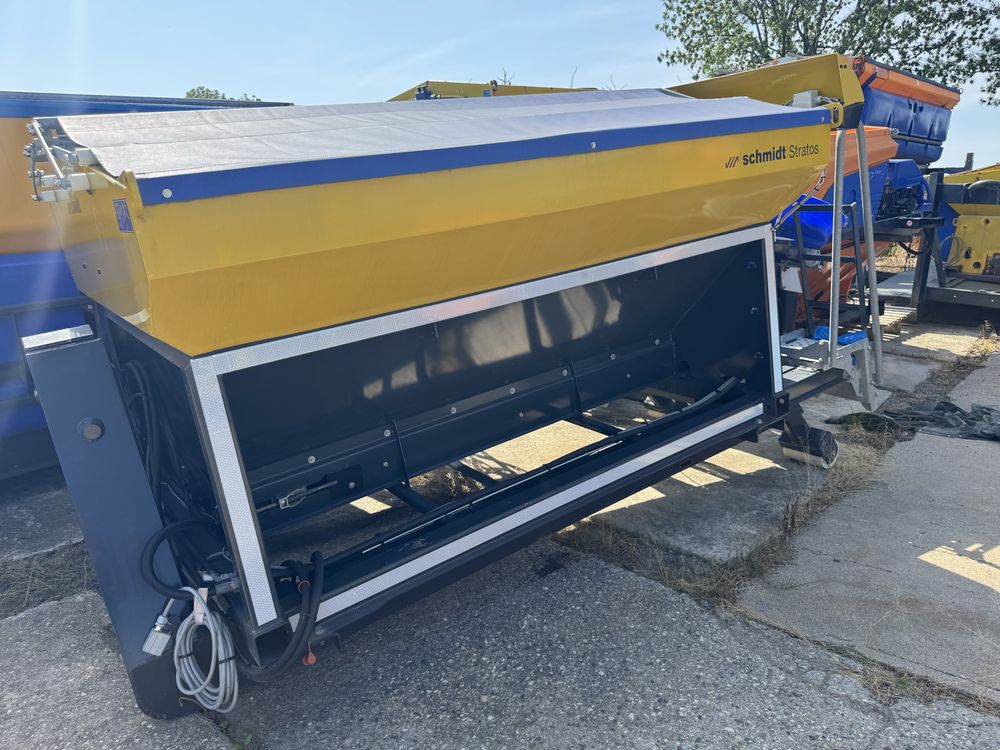 Schmidt Stratos 9m3 TAŚMA piaskarka solarka spreader streu Nido salt