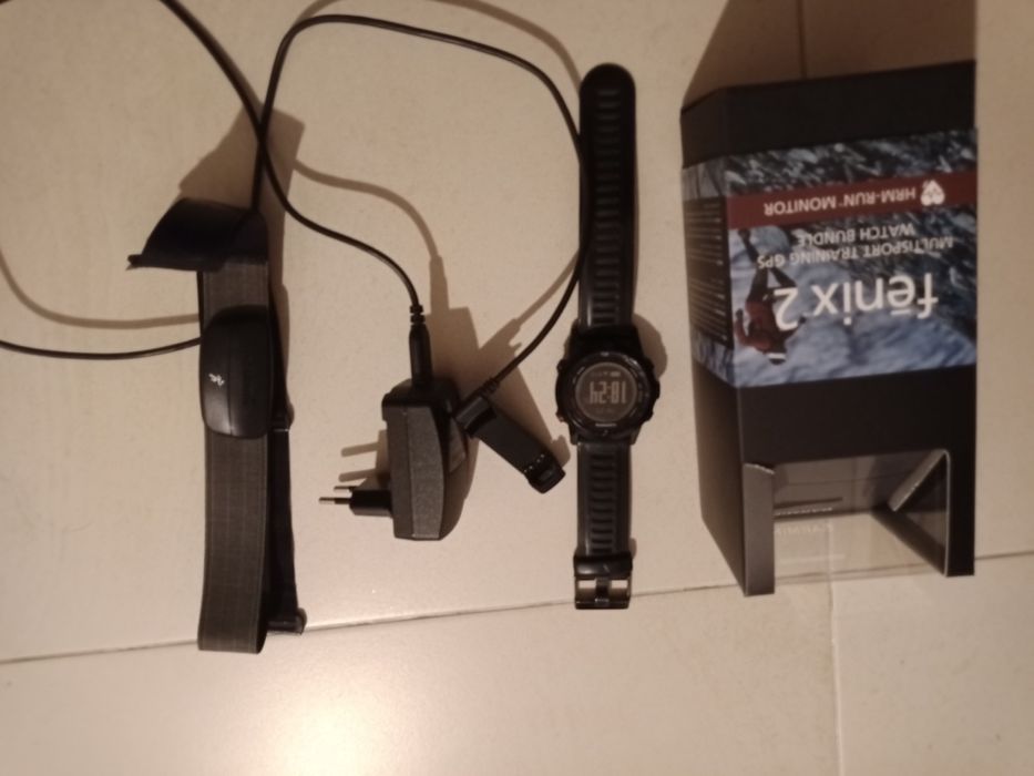 Garmin fenix 2 com banda.