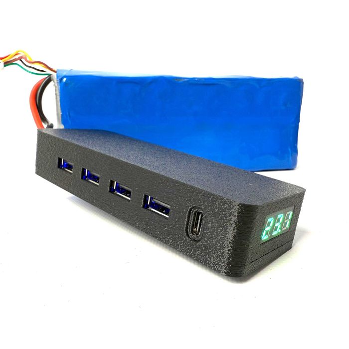 Повербанк від ФПВ батареї блок живлення для зарядки девайсів від FPV