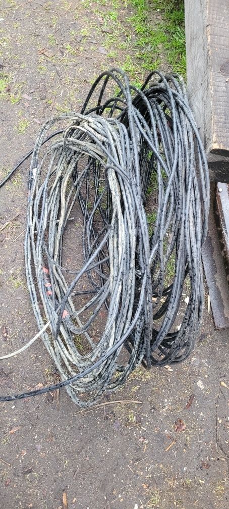 Przewód/kabel/linka aluminium około 70 mb