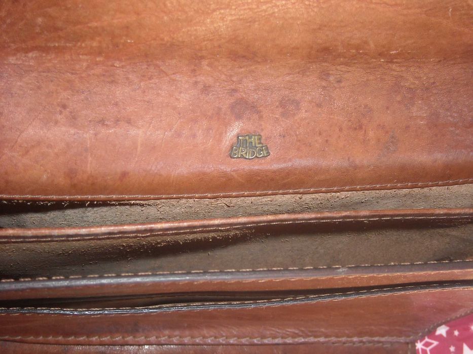 Bolsa / mala em pele vintage