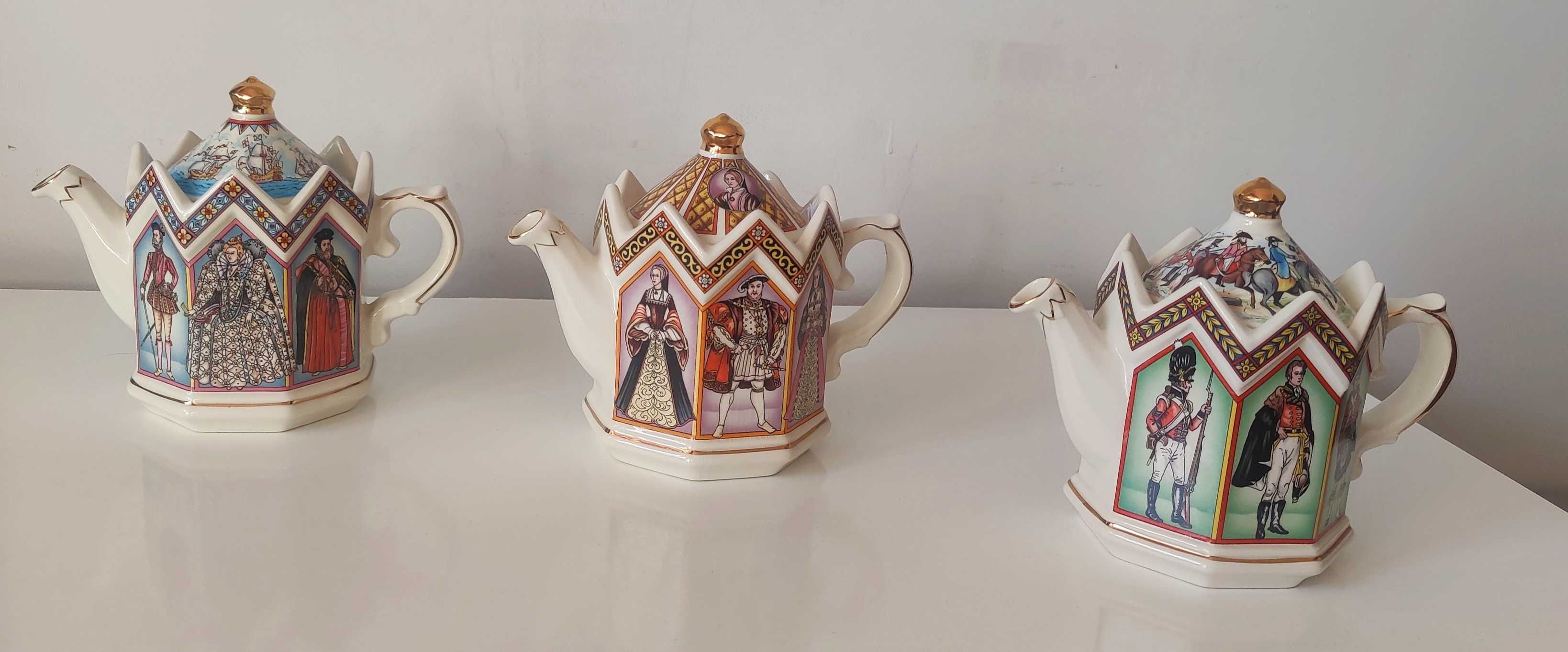 Stary Porcelanowy Czajniczek Sadler Kolekcjonerski Unikat