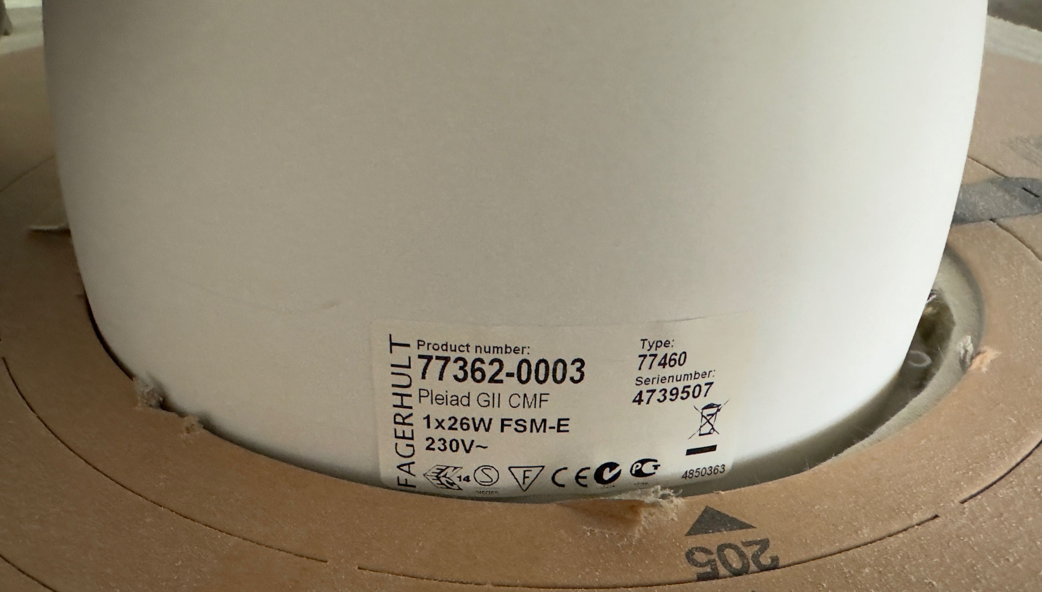 Lampa sufitowa  220v