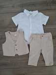 Komplet do chrztu, garnitur H&M
