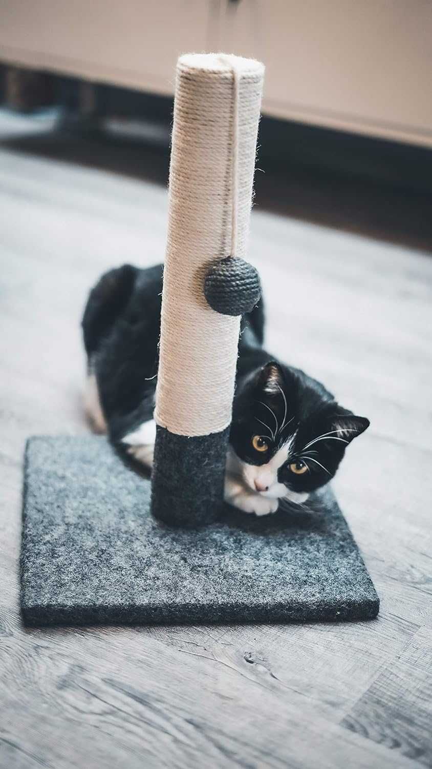 Poste arranhador para gato bola para brincar 30x42cm NOVO ENVIO GRÁTIS