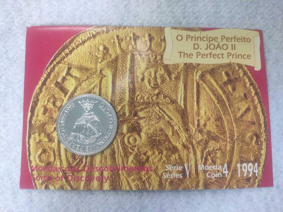 Moeda de 200$ - 26.5g PRATA 0,925 - D. João II 1995