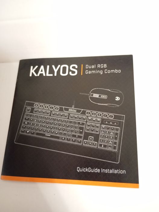 Teclado membrana + rato da Kalyos