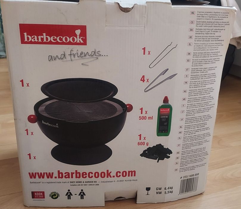 Barbecook AMICA Novo na caixa original