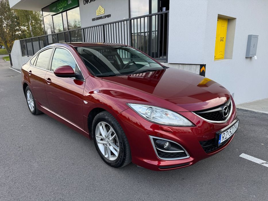 Mazda 6 2.0 155KM automat xenon martwe pole nowe opony FVAT23%