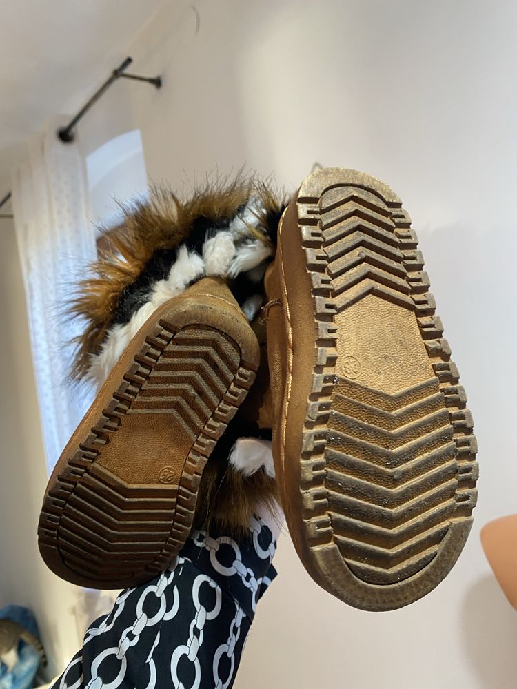 Buty a la emu 28 futerko botki cieple zimowe