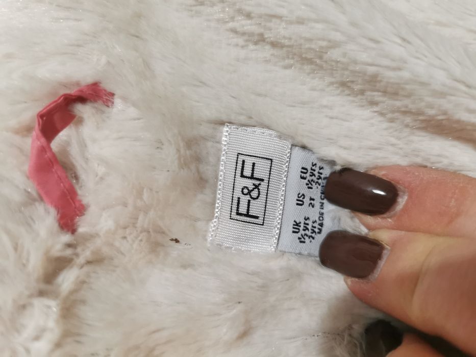 Kurtka zimowa dla dziewczynki dziewczęca 92