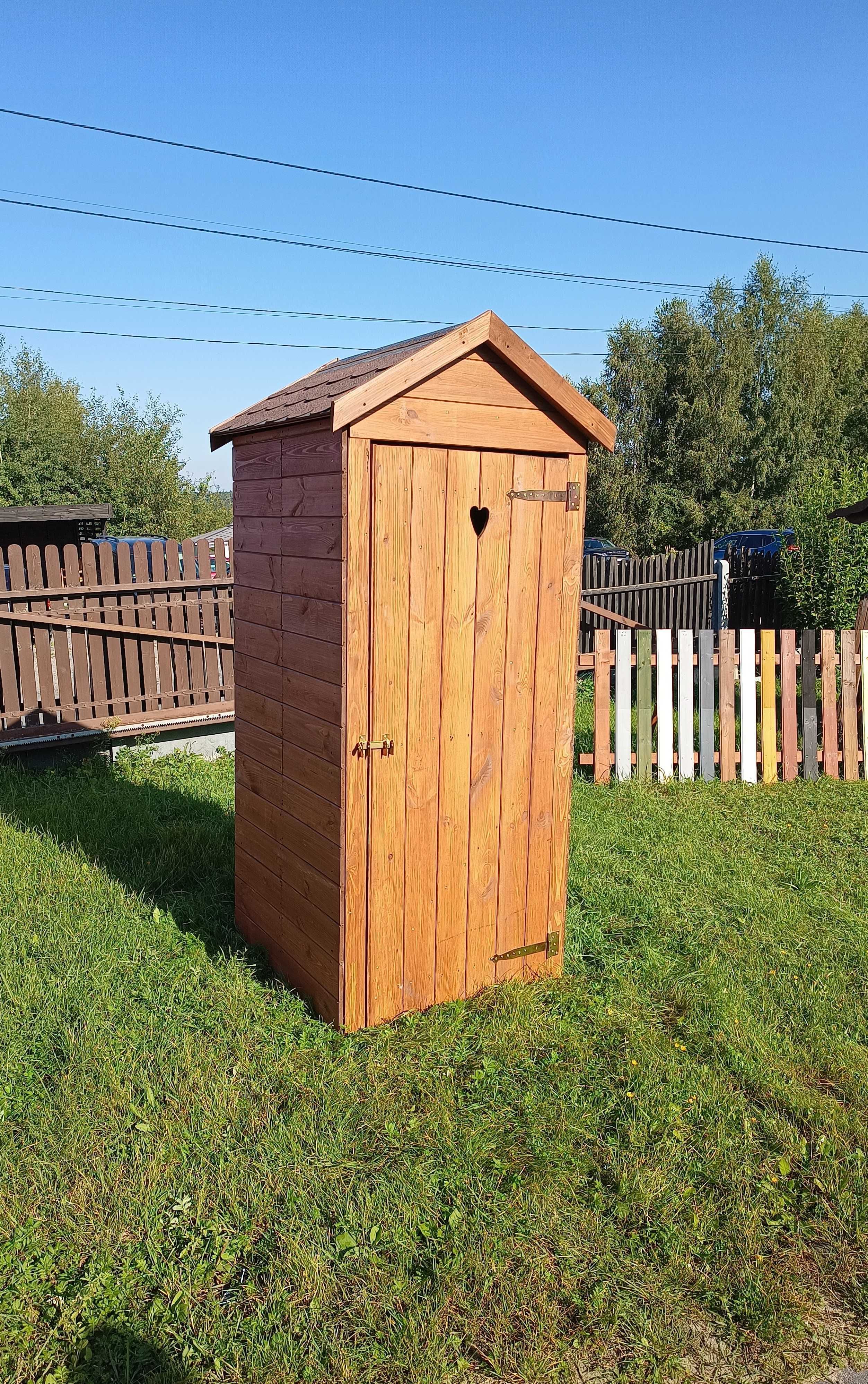 WC drewniane,wychodek na działkę, sławojka, wygódka, latryna drewniana