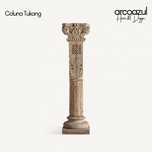 Coluna Tukang - Peça artensanal e Oriental By Arcoazul