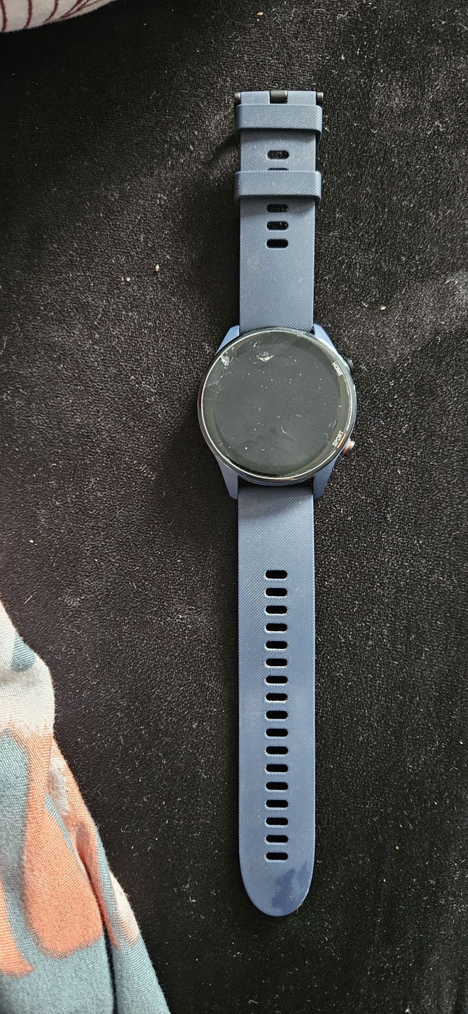 Xiaomi mi watch granatowy pasek