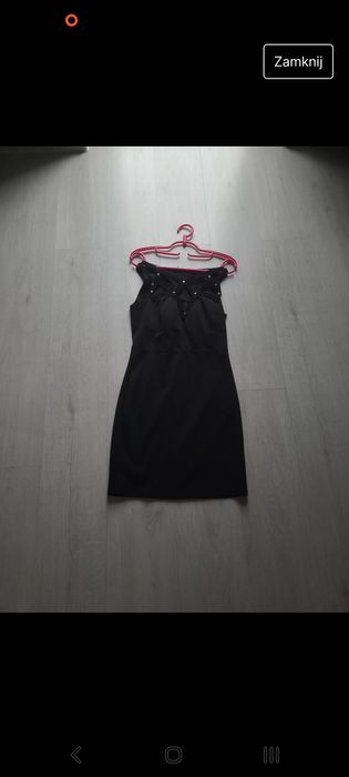 Sukienka mini czarna