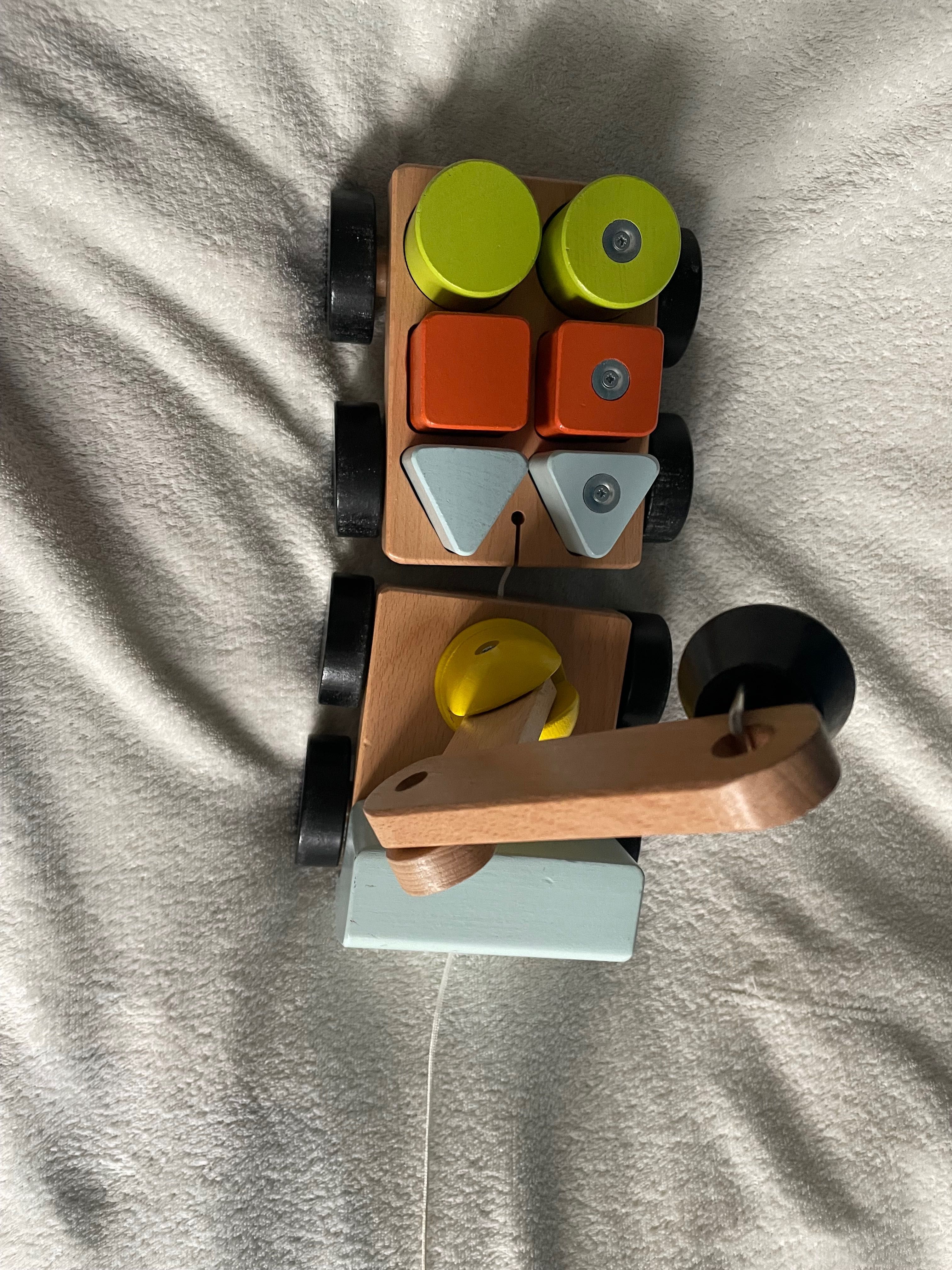 Dźwig z klockami na magnes IKEA
