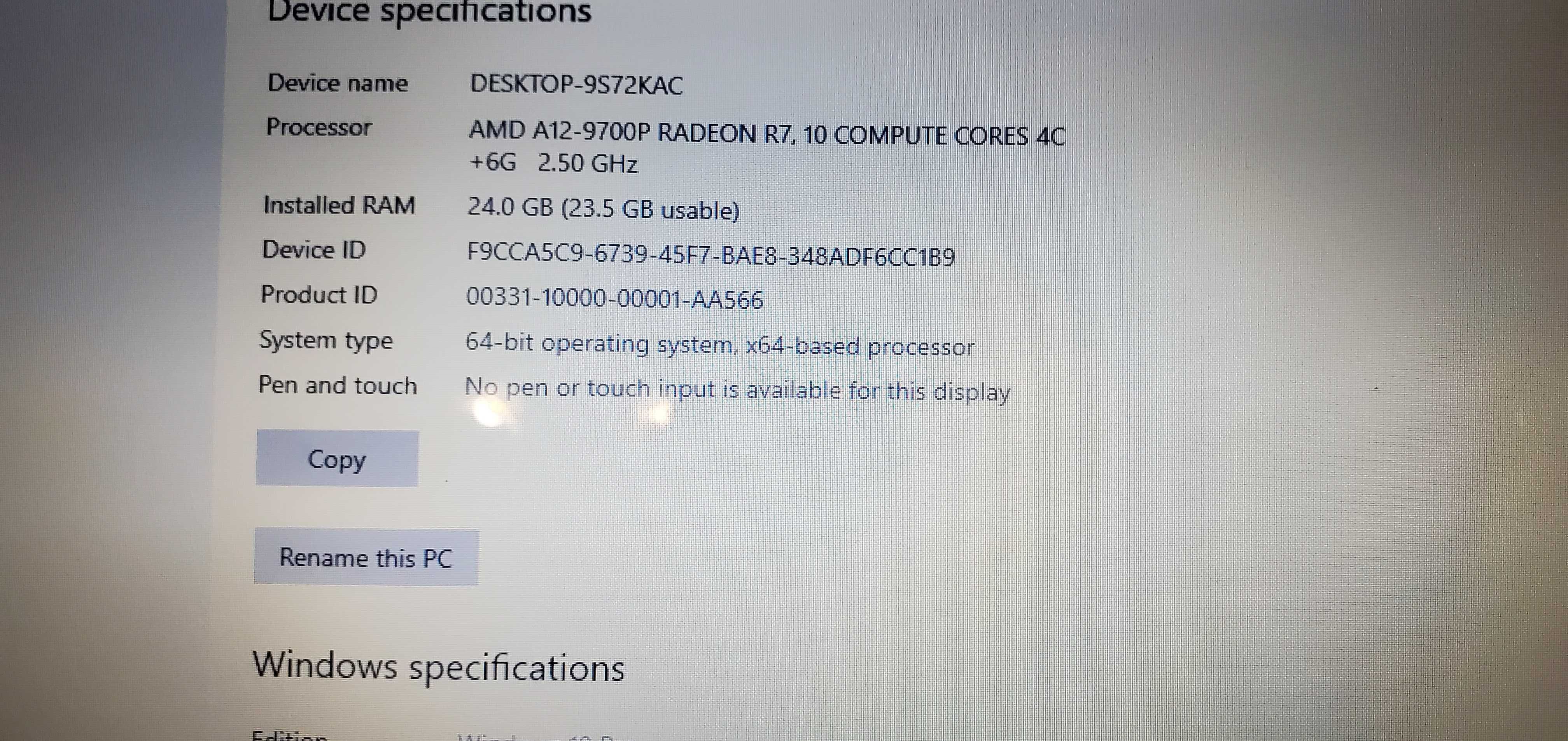 Asus x555q 24ram/radeon r7/500ssd