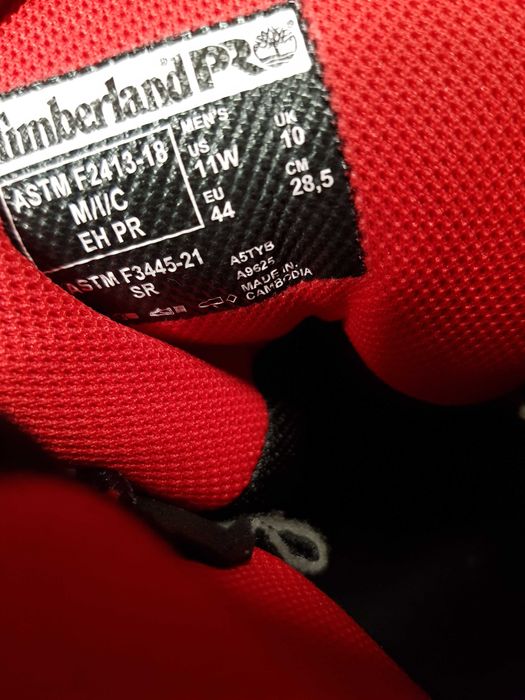 Buty robocze TIMBERLAND rozm 44 wkł 29 cm S3