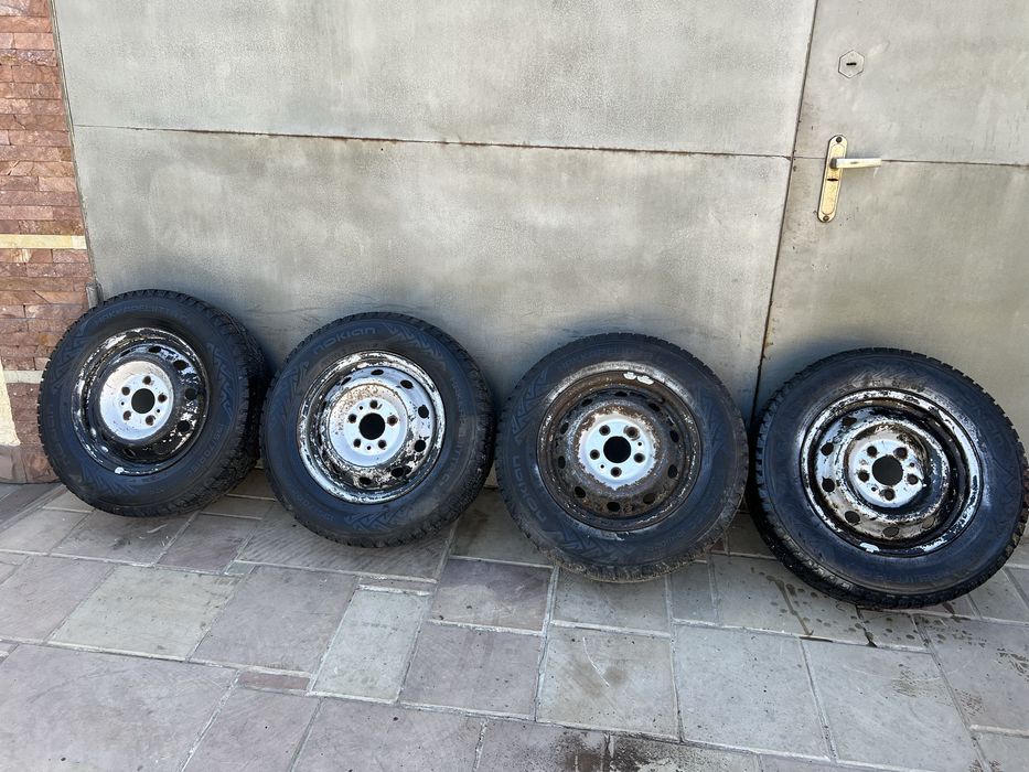 Диски Fiat Boxer ducato nokian 195/70 r15c
