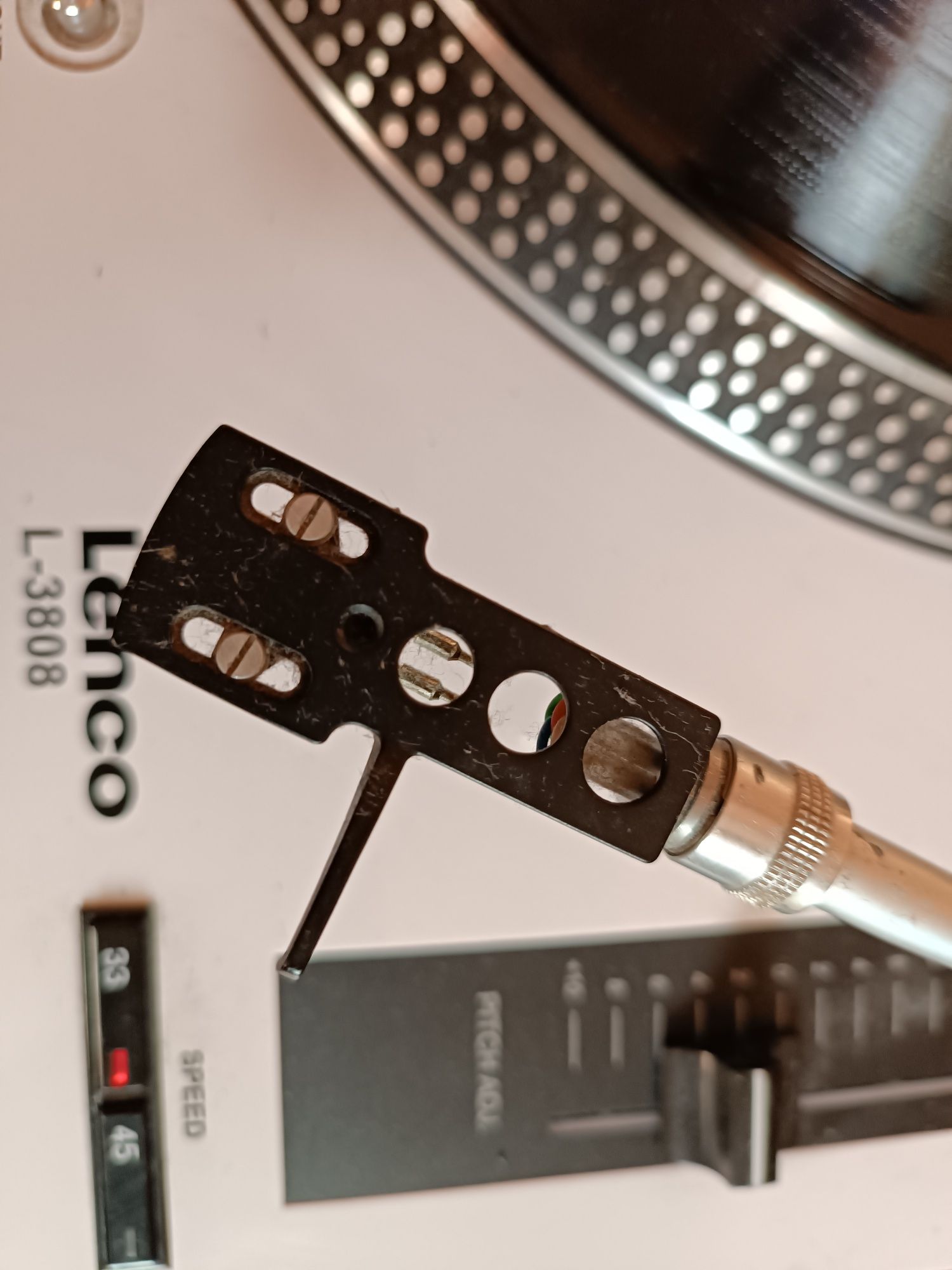 Gramofon Lenco L 3808 jak nowy+ kabel audio,kino+ kabel soundbar