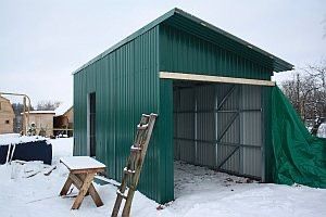 Дах та паркан під ключ. Ріжемо по розміру.