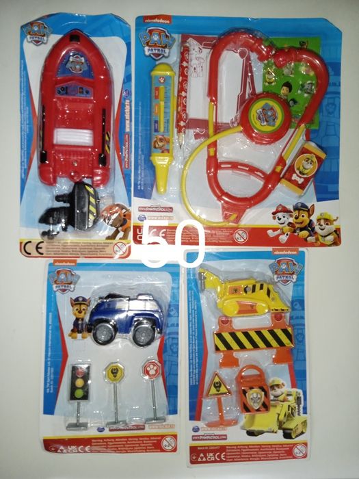 Набори Щенячий патруль, pinypon, transformers, ricky zoom