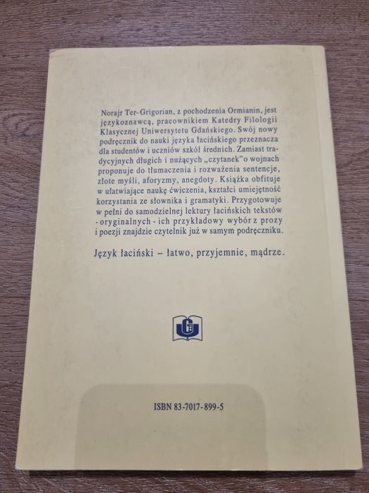 „Disco Linguam Latinam” – Norajr Ter-Grigorian, 2007