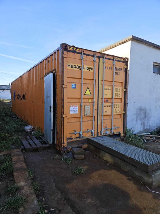 piaskarka, komora śrutownicza kontener 12mb