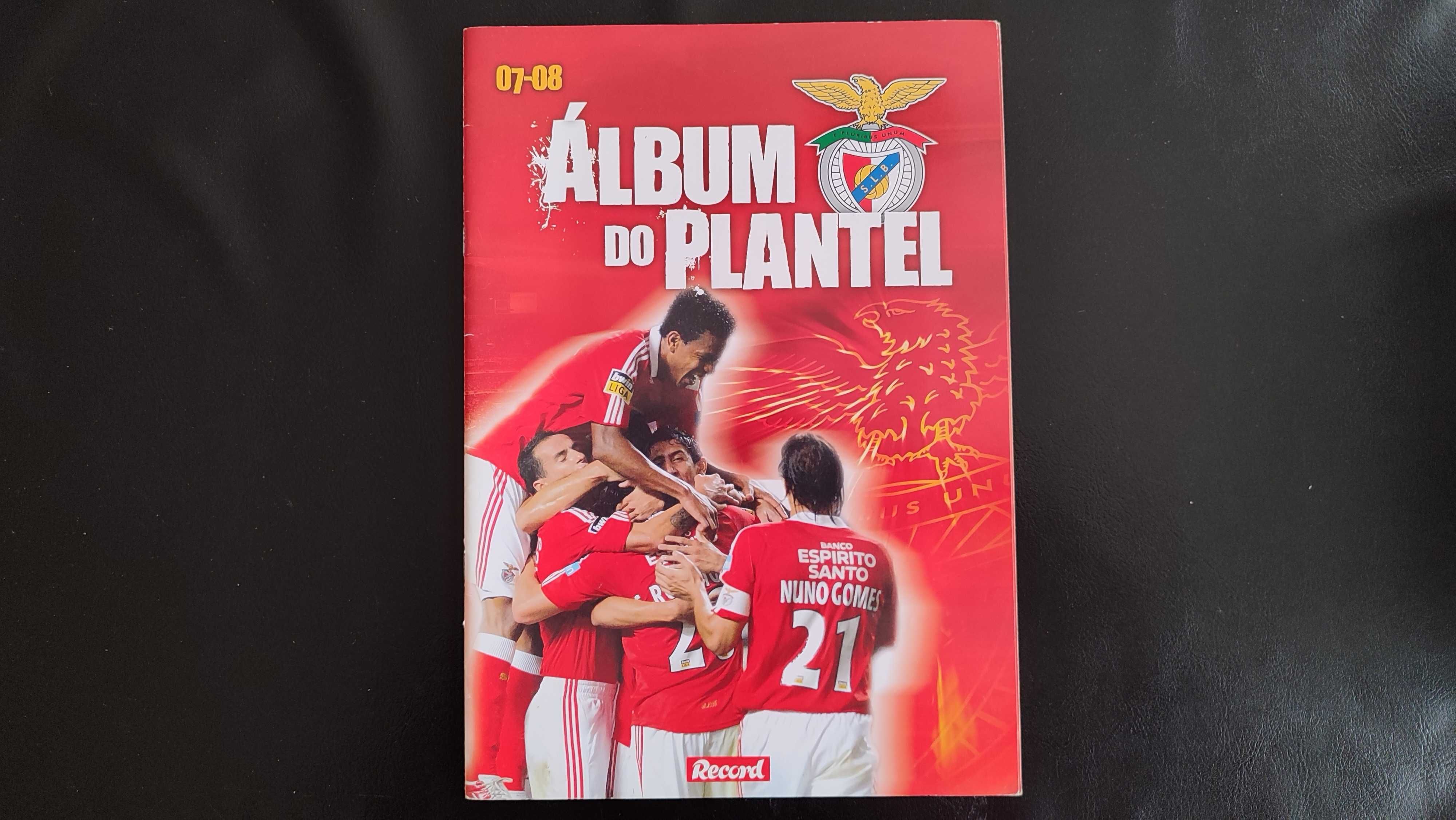 Benfica - Álbum do Plantel 07-08