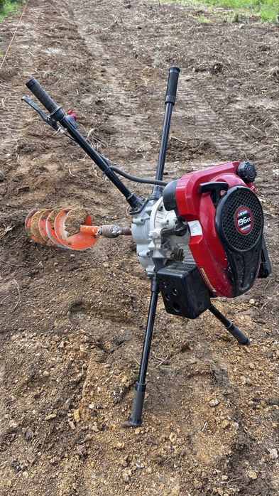 Wiertnica do ziemi LONCIN 6.5 km dla monterow ogrodzeń