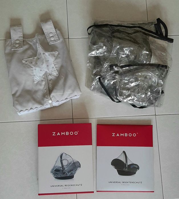 Carrinho Bebé Trio ISOFIX (Ovo + Alcofa + Cadeira Passeio + Extras)