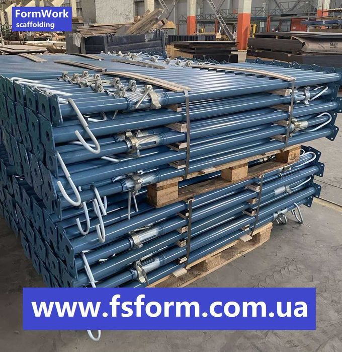Стійка телескопічна, Опалубка перекриття, Балка, Ригель, Фанера