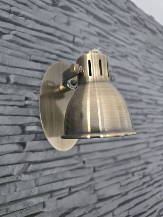 Kinkiet, lampa punkowa,kolor patyka (miedź) 3 szt.