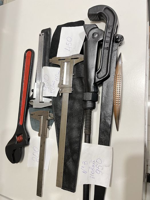 Ключ газовый, штангенциркули -ссср