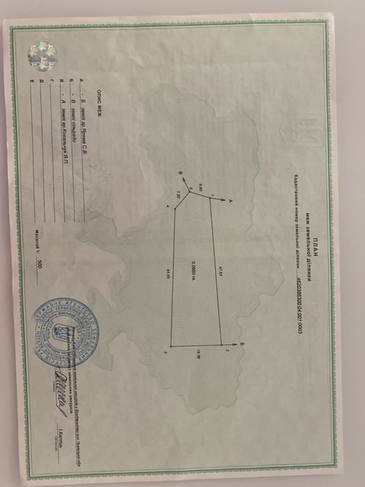 Земельна ділянка