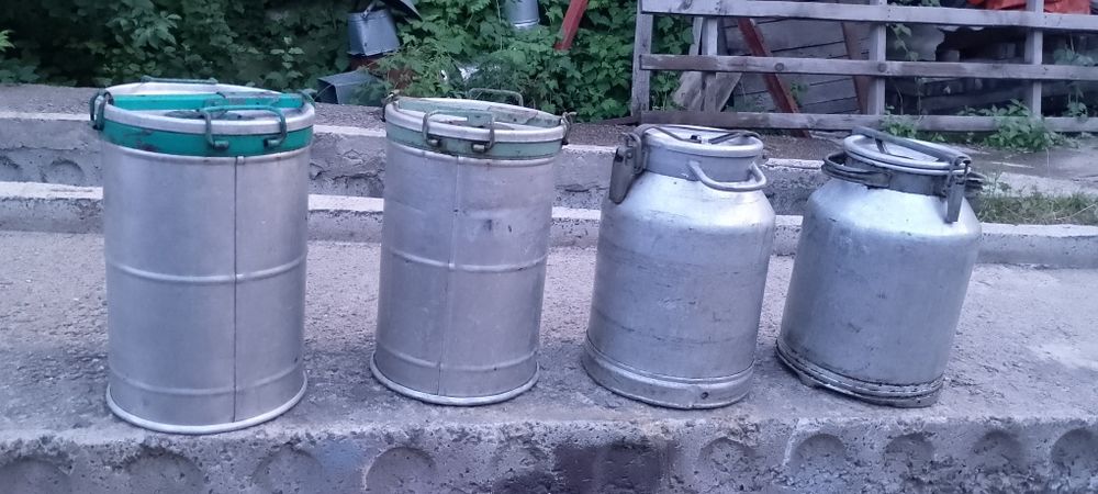 Бідони з алюмінію