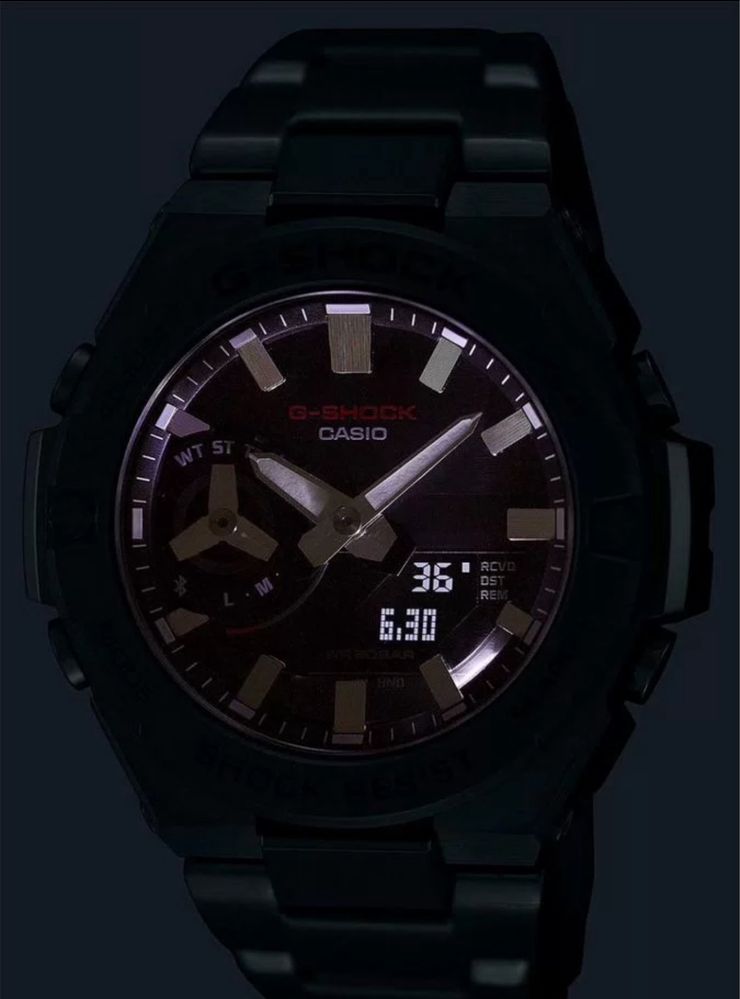 Часы мужские новые  Casio G-shock GST-B500D-1A