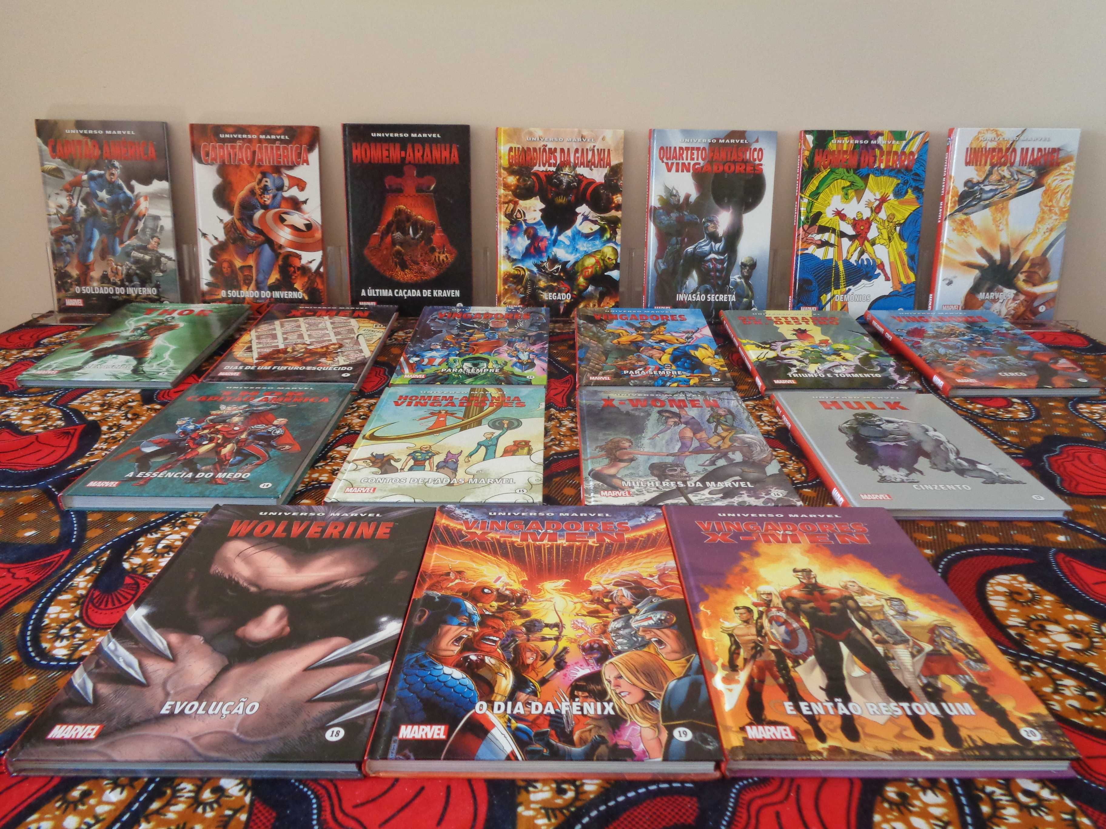Colecções Marvel-Levoir, os 35 livros. Capa Dura. Portes Incluídos.