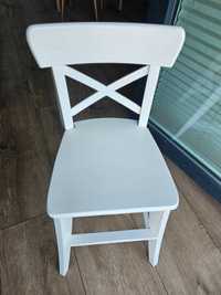 Krzesełko dla dzieci Ikea Ingolf białe