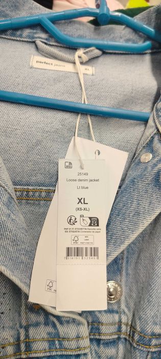 Unikat Nowa kurtka jeansowa Matrioszka Nazad CCCP Vintage 80 ,90 te