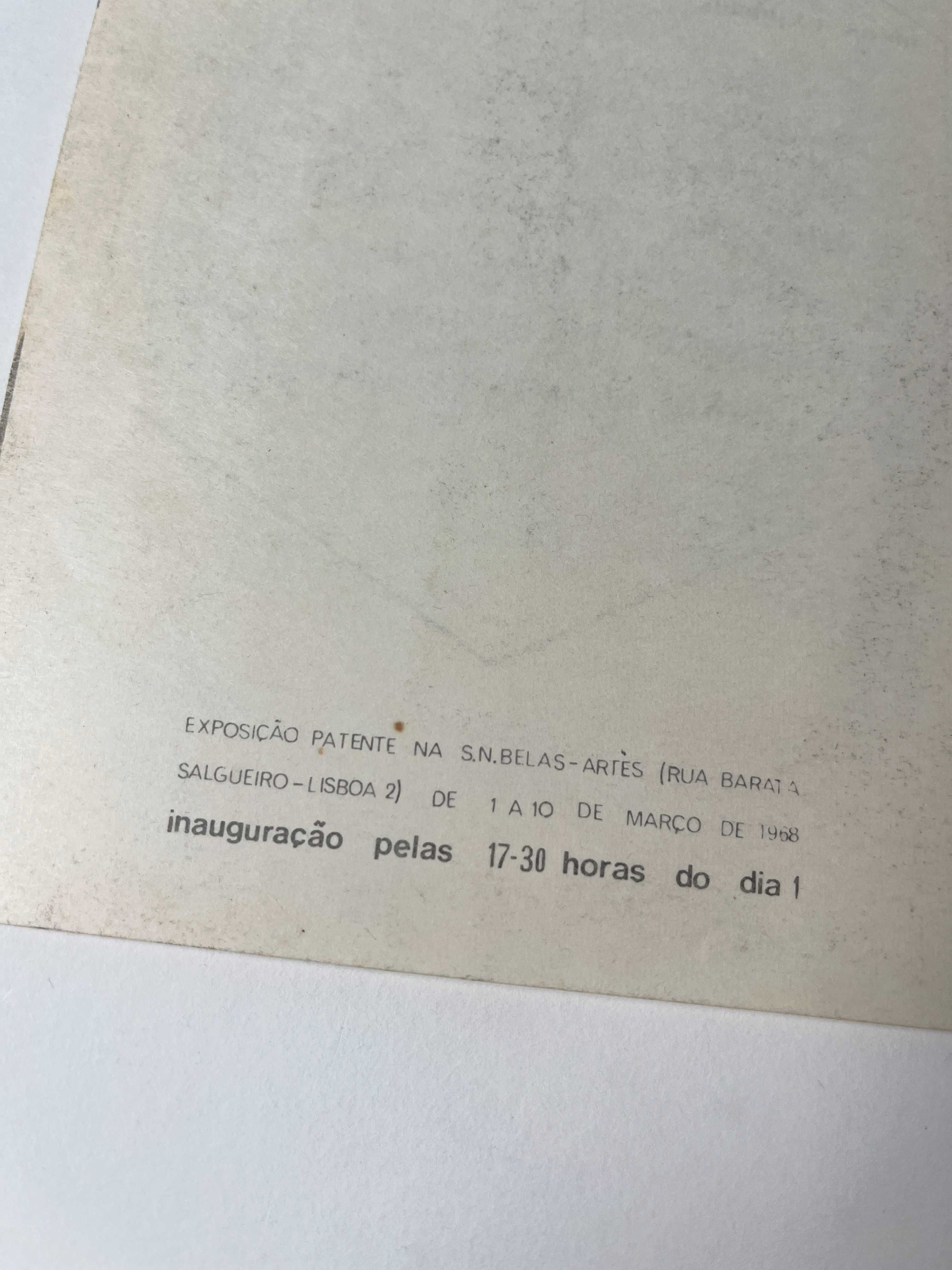 José Man Sociedade Nacional de Belas Artes 1968 Exposição