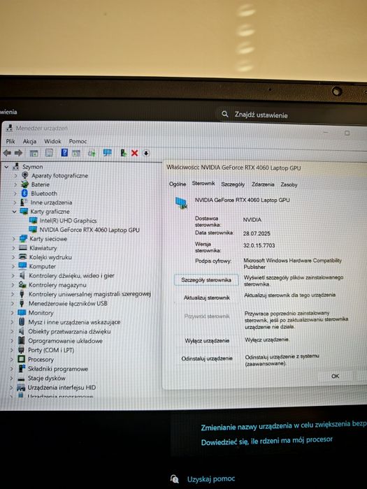 Laptop Gamingowy HP Omen 16 RTX 4060 16GB 1 Tb