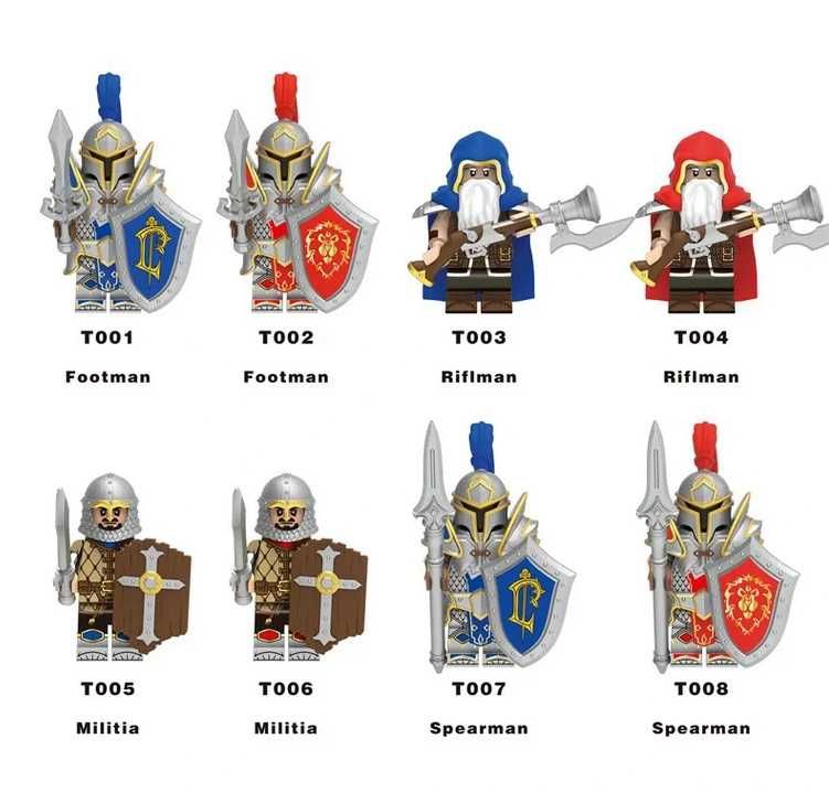 Мініфігурки Лего Warhammer Starcraft Warcraft RDR 2 Lego