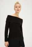 Sweter czarny Even&Odd M