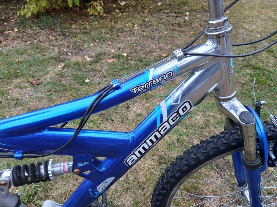 Rower dziecięcy młodzieżowy ammaco koła 24cali rama aluminiowa sprawny