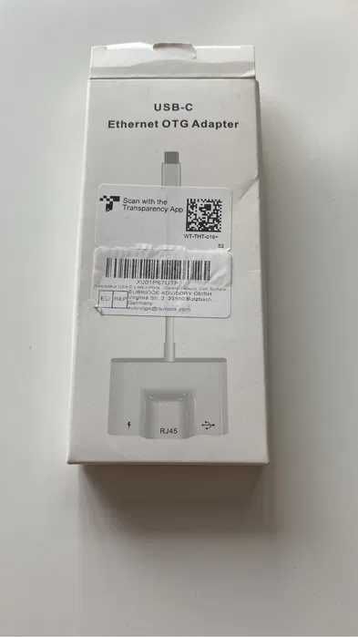 Adapter Ethernet Otg USB - C