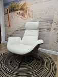 nowoczesny designerski fotel  Bufalo loft wypoczynkowy jak nowy